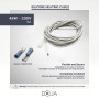 DOJA Industrial | Cable chauffant en silicone 45 W | 3 m | 230V | Resistance chauffante per couveuse | Cordon Chauffage pour The