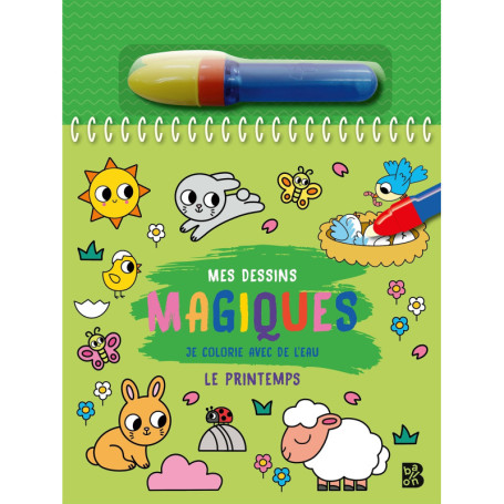 Mes dessins magiques - Le printemps