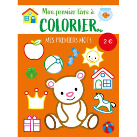 Mon premier livre à colorier - Mes premiers mots