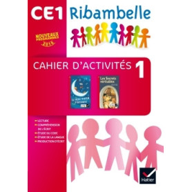 Ribambelle CE1 série Rouge éd. 2016 - Cahier d'activités 1 + Livret d'entrainement 1