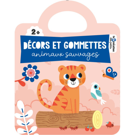 Décors et gommettes - animaux sauvages