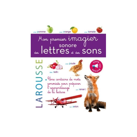 Mon imagier sonore des premiers sons