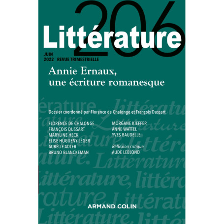 Littérature Nº206 2/2022