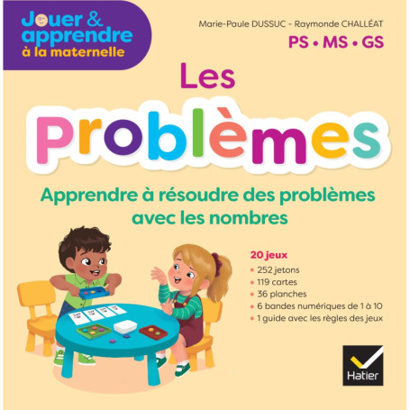 Boite de jeux maths maternelle Ed.2022 - Problèmes mathématiques