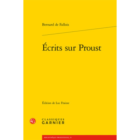 Écrits sur Proust