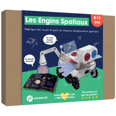 Les engins spatiaux - kit Pandacraft 8-12 ans