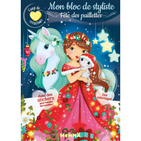 Coup de coeur créations - Mon bloc de styliste - Fête des paillettes