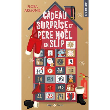 Cadeau surprise et père Noël en slip
