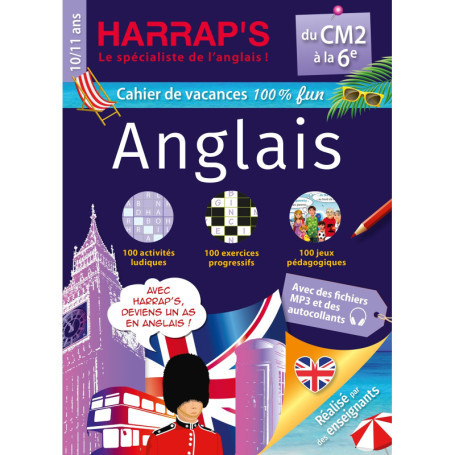 HARRAP's Cahier de vacances Du CM2 à la 6e
