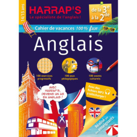 HARRAP's Cahier de vacances De la 3e à la Seconde