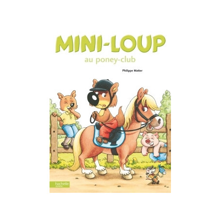 Mini-Loup au poney-club