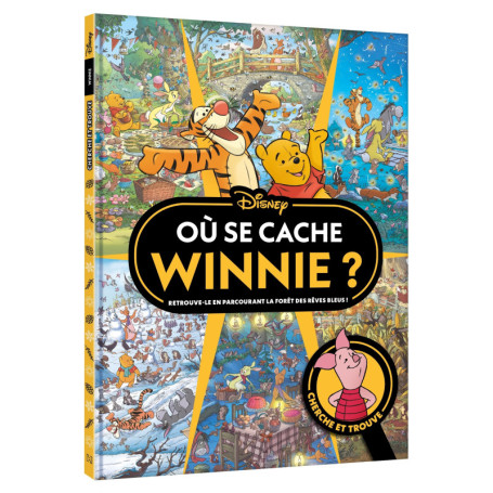 WINNIE L'OURSON - Où se cache Winnie ? Cherche et Trouve - Disney