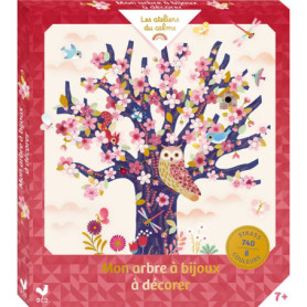 Mon arbre à bijoux à décorer - boîte avec accessoires