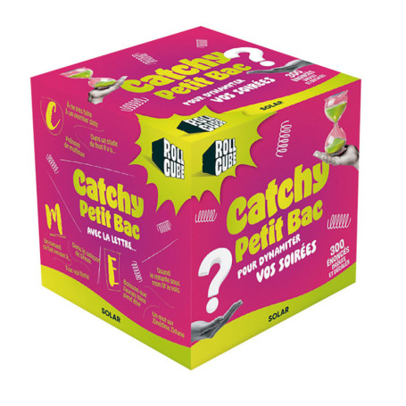 Rollcube Catchy Petit bac pour dynamiser vos soirées