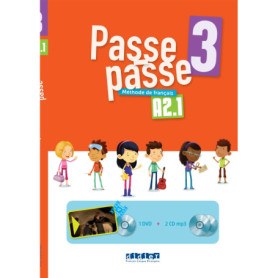 Passe-passe 3 - Niv. A2.1 - Coffret de classe (2 CD mp3 + 1 DVD)