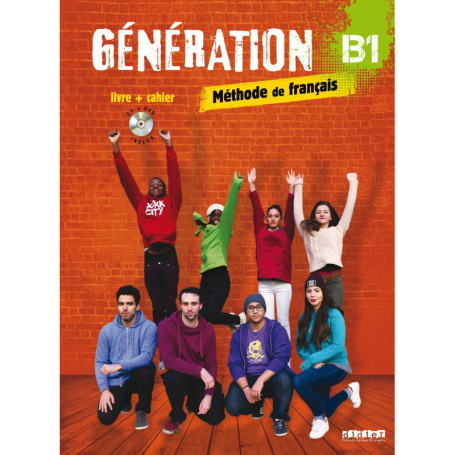 Génération B1 - Livre + Cahier + CD mp3 + DVD