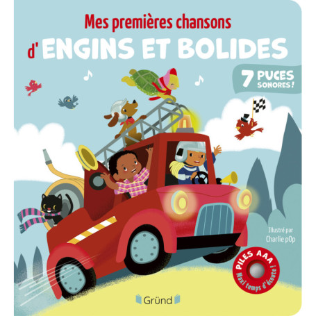 Mes premières chansons d'engins et bolides