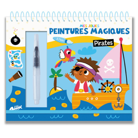 MES JOLIES PEINTURES MAGIQUES - PIRATES