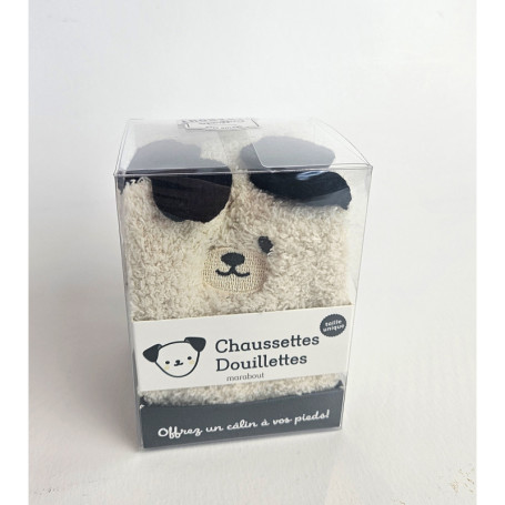 Chaussettes douillettes - Chien