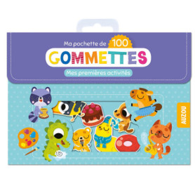 Ma pochette de 100 gommettes - Mes premières activités