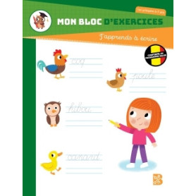 Mon bloc d'exercices J'apprends à écrire 6-7 ans