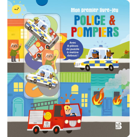 Mon premier livre-jeu - Police & pompiers