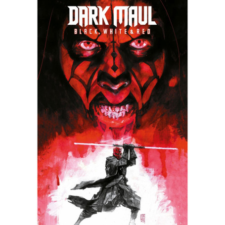 Dark Maul : Black White & Red