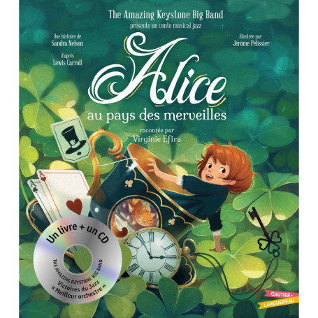 Alice au pays des merveilles - Livre CD