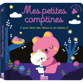 Mes petites comptines pour faire des câlins - livre avec puces sonores