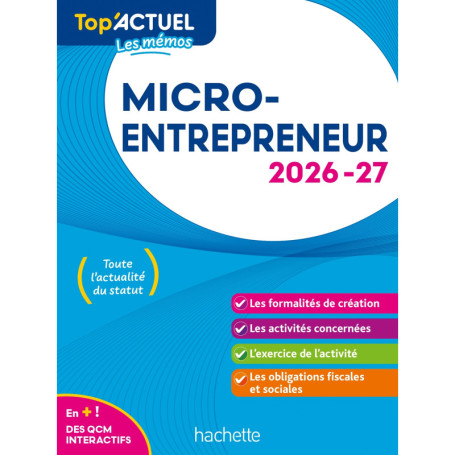 Top'Actuel Micro-entrepreneur 2026-2027