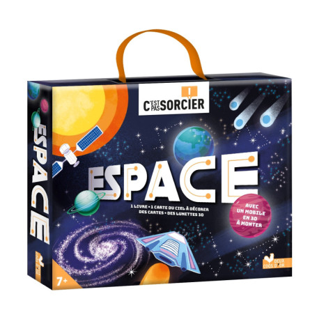 C'est pas sorcier L'espace - coffret avec accessoires