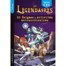 Les Légendaires - 50 Enigmes et activités extraordinaires CE1
