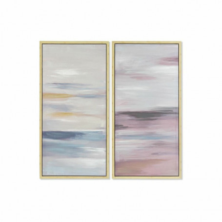 Cadre DKD Home Decor Abstrait Moderne (50 x 4 x 100 cm) (2 Unités) 129,99 €