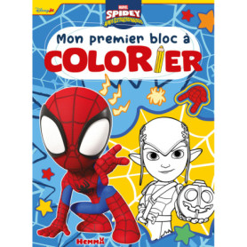 Marvel Spidey et ses amis extraordinaires - Mon premier bloc à colorier
