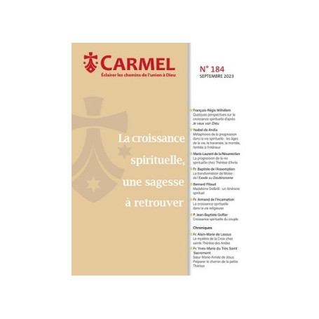 La croissance spirituelle : une sagesse à retrouver