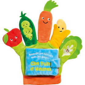 Cinq fruits et légumes - Livre gant
