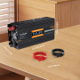 Yinleader Convertisseur 12V 220V 2000W /4000W Convertisseur de Puissance Ecran LCD 2 Prises AC pour Panneau Solaire Voiture VR