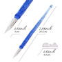 Stylo à cristal fait à la main, ensemble de stylos à plume en verre, profitez d'une inspiration créative de la nature comme cade