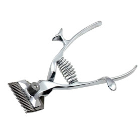 LATRAT Tondeuse à cheveux manuelle, tondeuse portative, non électrique, à faible bruit