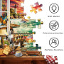 HUADADA Puzzle 1000 Pièces Puzzle 1000 Pièces Conte de Fées Adultes Devant La Fenêtre Puzzle Classique Cadeau