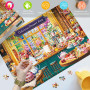 HUADADA Puzzle 1000 pièces Puzzle 1000 pièces Adulte Magasin de Desserts - Puzzle Classique Cadeau (Magasin de Desserts)