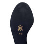 Werner Kern Chaussures de danse Bess pour femme - Daim/cuir noir vieilli - Pour pieds larges - Talon cubain de 4,5 cm - Semelle 