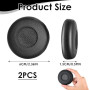 Evolve 65 Coussinet, Coussinets d'oreille pour Evolve 20 20se 30 30II 40 65 65+/ Evolve 20SE 20UC 20MS 30US 30MS 30II 40UC 40...