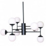 Suspension DKD Home Decor Verre Noir (76.2 x 76.2 x 40.64 cm) 239,99 €