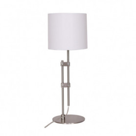 Lampe de bureau DKD Home Decor Argenté Métal Blanc Moderne (23 x 23 x 64 cm) 134,99 €