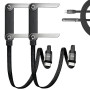 Synclum Lot de 2 Câbles USB-C 240W avec Support Invisible Intégré, Support Téléphone Pliable pour Smartphones, Tablettes et Appa