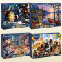 Ledeak Puzzle 1000 Pièces Adultes, Puzzle de 1000 pièces pour Adultes avec Image Panoramique, Puzzles Adulte, Puzzle Panoramique