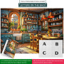 TangComplete Puzzle 1000 Pieces Adultes Puzzle Adulte 1000 Pièces Jeu D'Intelligence De l'art De La Décoration Moderne Jeu Cadea