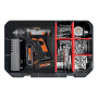 WORX Mallette de Rangement pour Outils Electroportatifs WORX WA0071, Idéal pour Ranger vos Accessoires et Outils de Bricolage, R