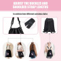 A-Z BAG Sac à Dos Personnalisable avec Initiale Florale 4 en 1 (Sac à Dos/Sac à bandoulière/Sac à Main) imperméable pour Fitness